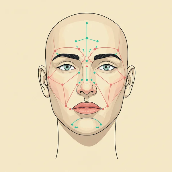 Sample Face Shape Analysis AI Algorithm