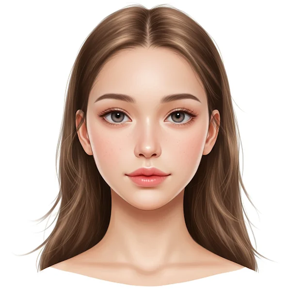 계란형 얼굴 특징